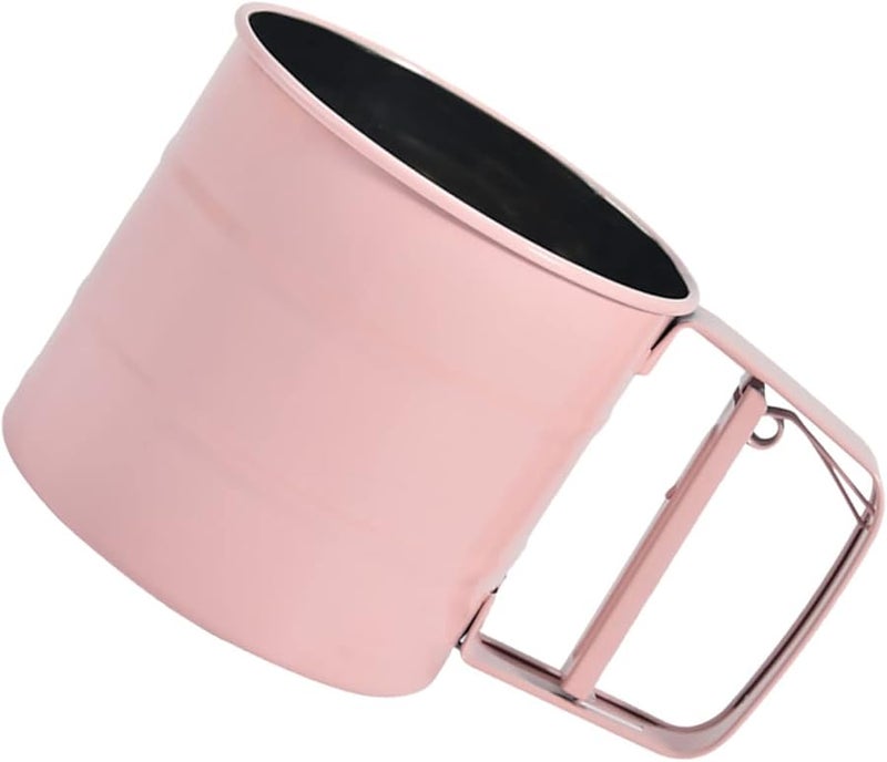 Stainless Steel Handheld Flour Sifter With Ergonomic Handle Manual Baking Sieve Strainer - Image 5